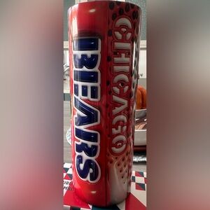 Chicago Bears 20oz skinny tumbler